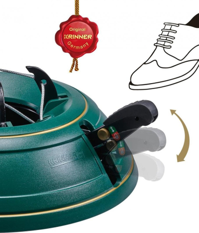 Stativ bredhi Krinner Vario Classic, 2.6 m, trung deri 12 cm, jeshil
