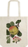 Qese pambuku Stbag 26 Apple Tree, e ripërdorshme, e bardhë