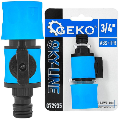 Shkallë alumini GEKO G02434, 4 hapa, dyanshme, 150 kg