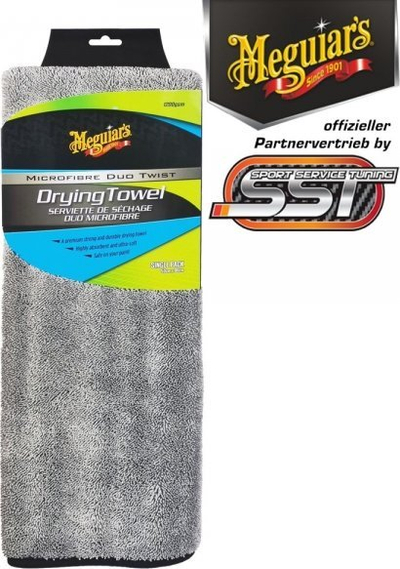 Peshqir mikrofiber Meguiars X210400EU Duo Twist, 90 x 50 cm, gri