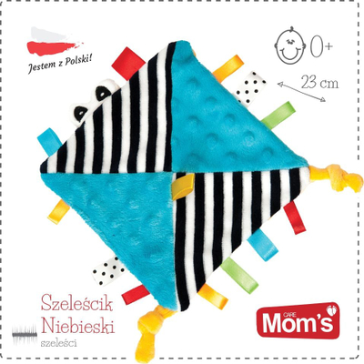 Lodër plushe Hencz Mom's Care Rustler 732, 15 cm, blu