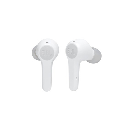 Kufje JBL Tune 215 TWS, pa kabllo (True Wireless), Bluetooth, bateri 25 orë, të bardha