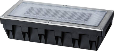 Spot solar për dysheme Paulmann Box 93775, LED 0.6W, dritë e ngrohtë, inox