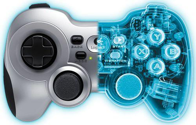 Контролер Logitech F710, Безжичен, сребрен (940-000142)