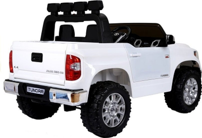 Makina elektrike për kalamaj Toyota Tundra, 12V, me pult 2.4G, e bardhë