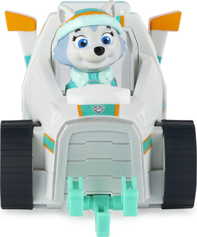 Lodër makinë PAW Patrol Everest Snow Plow, me figurë, shumëngjyrëshe