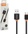 Kabëll USB Somostel në USB-C, 1 m, e zezë