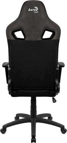 Karrige gaming Aerocool EARL AeroSuede, me shpinore ergonomike, krahë që rregullohen, e zezë