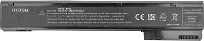 Bateri laptopi Mitsu për HP EliteBook 8560w 8760w, 4400 mAh, 14.8 V
