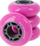 Rrota për rollera NILS Extreme, PU, 64 x 24 mm, rozë, 4 copë