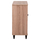 [OUTLET] Raft për këpucë Mckenna 2-dyersh Sonama & e zezë 77×30×69 cm (HM2266.02), zezë