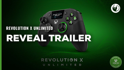 Gamepad NACON Revolution X Unlimited, për Xbox edhe PC, me kabllo edhe pa kabllo, i zi