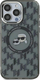 Etui telefoni Karl Lagerfeld KLHMP15LHMCKMHK, për iPhone 15 Pro 6.1", MagSafe, e zezë