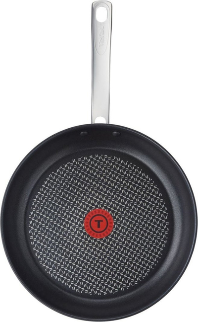 Tigan Tefal Titanium, 28cm, shtresë jo-ngjitëse, i zi