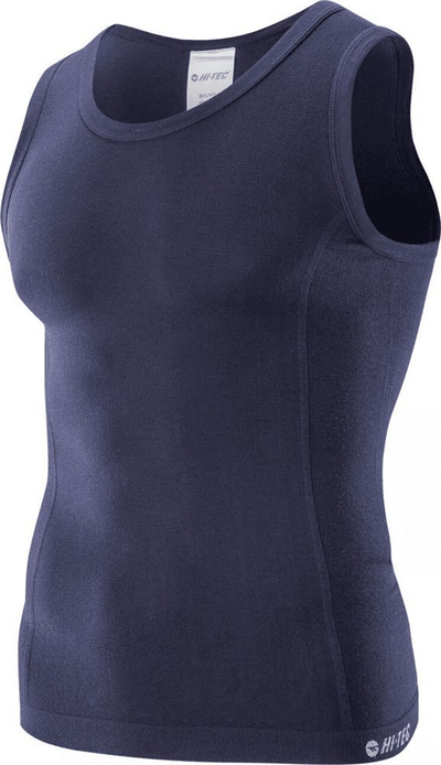 Maicë termike pa mëngë Hi-Tec Bruno II për burra, seamless, XL, blu e errët