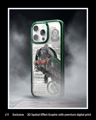 Mbrojtëse telefoni Spigen Ultra Hybrid C11 për iPhone 16 Pro Max, C11 Scotsman Fir, transparente