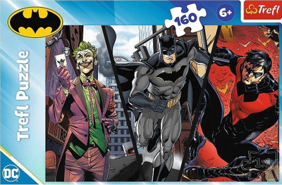 Puzzle Trefl Batman Ready for Action, 160 copa, për kalamaj, shumëngjyrësh