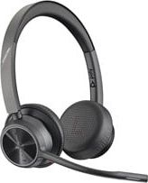 Kufje pa tela Poly Voyager 4320 UC, Bluetooth, stereo, të zeza