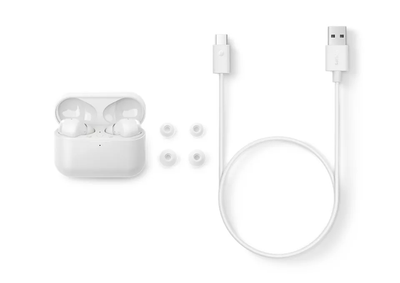 Dëgjuese Buds Philips TAT3217WT/00, wireless IPX5 Splash Mic, të zeza