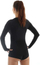 Bluzë për femra Brubeck Comfort Wool, XL, e zezë