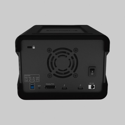 Disk i jashtëm RAID Glyph Blackbox PRO Enterprise, 16TB, Thunderbolt 3, i zi