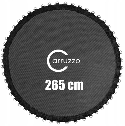 Tapet trampoline Carruzzo 10ft, 265cm, 54 unaza V, i zi