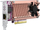 Kartë zgjerimi QNAP QM2, PCIe Gen3 x8, me ventilator, rozë
