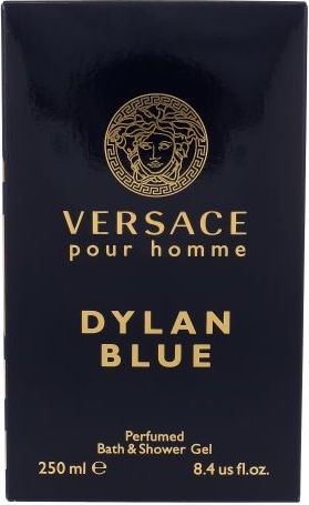 Гел за туширање Versace Pour Homme Dylan Blue, 250 ml, за мажи, темно син