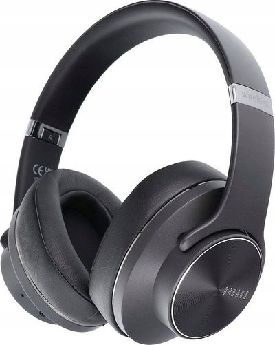 Kufje Doqaus Vogue 5, wireless, Bluetooth 5.0, 2 në 1, të zeza