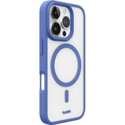 Etui Laut Huex Protect MagSafe për iPhone 16 Pro Max, i tejdukshëm, Heron Blue