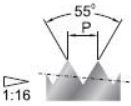 Çezmë makinerike Fanar D2-121101-3323, 1/8", për metal