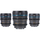 Set objektivash cine Sirui Night Walker 24mm 35mm 55mm T1.2, Sony E, gri metalik