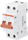 Ndërprerës automatik ABB SBD202, 63A, 2 pole, i bardhë