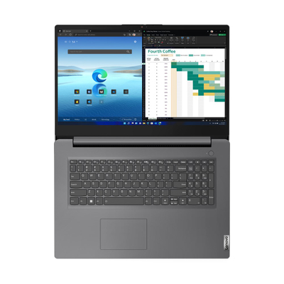 Лаптоп Lenovo V17 G4 IRU, 17.3\", бизнис, сива