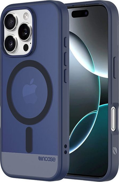 Mbulesë telefoni Incase Slim për iPhone 16 Pro, MagSafe, Deep Space Blue