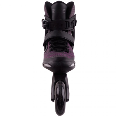Patina inline Roces Weft Thread W 40087700001, shasi alumini, rulmentë ABEC 7, gri burgundy