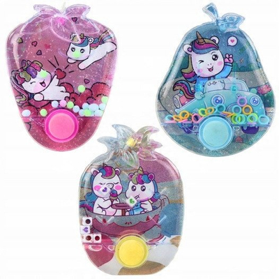 Loja me ujë arcade Pocket Unicorns, formë xhepi, shumëngjyrëshe