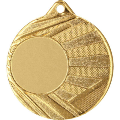 Medalje sportive Victoria Sport Tryumf, 50mm, hapësirë inserti 25mm, ngjyrë ari