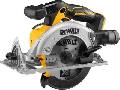 Sharrë rrethore Dewalt DCS565N, 18V, teh 165 mm, e verdhë