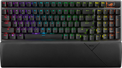 Tastierë ASUS ROG Strix Scope II 96% Wireless, NX SNOW, Hot-swap, US