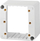 Kuti montimi muri Audac WB 3102, plastik ABS, 81 x 81mm, e bardhë