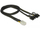 Kabllo elektrike Delock PCI Express 6 pin - 2x 8 pin PCI Express 0.3m (85455)