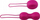 Toptha Kegel Nomi Tang IntiMate, set për stërvitje, silikon, rozë