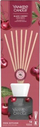 Difuzer me shkopinj Yankee Candle Black Cherry, Signature, frutash, i kuq