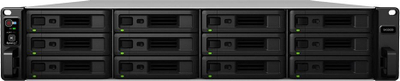 NAS rack Synology SA3200D, 12 bay, 8GB RAM, ngjyrë e zezë