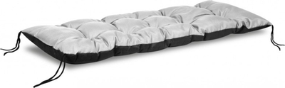 Jastëk kopshti për bankë me paleta europiane Garden Bench, 120x40 cm, Codura që s’e zë uji, gri e hapur