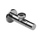 Valvul këndore KFA 244-140-00, 1/2"x3/4", bronz i kromuar, dorezë cilindrike