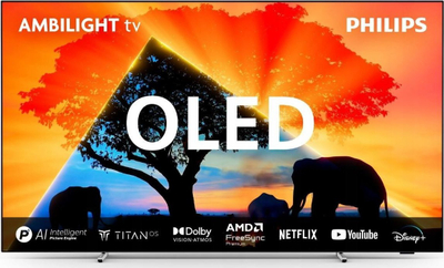 TV Philips 48OLED769 12, 48", UHD OLED, Ambilight, i zi