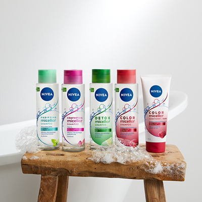Shampo për flokë me yndyrë Nivea 400 ml