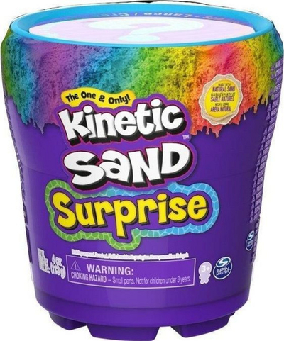 Set rërë kinetike Spin Master Kinetic Sand Surprise, me surprizë, shumëngjyrëshe